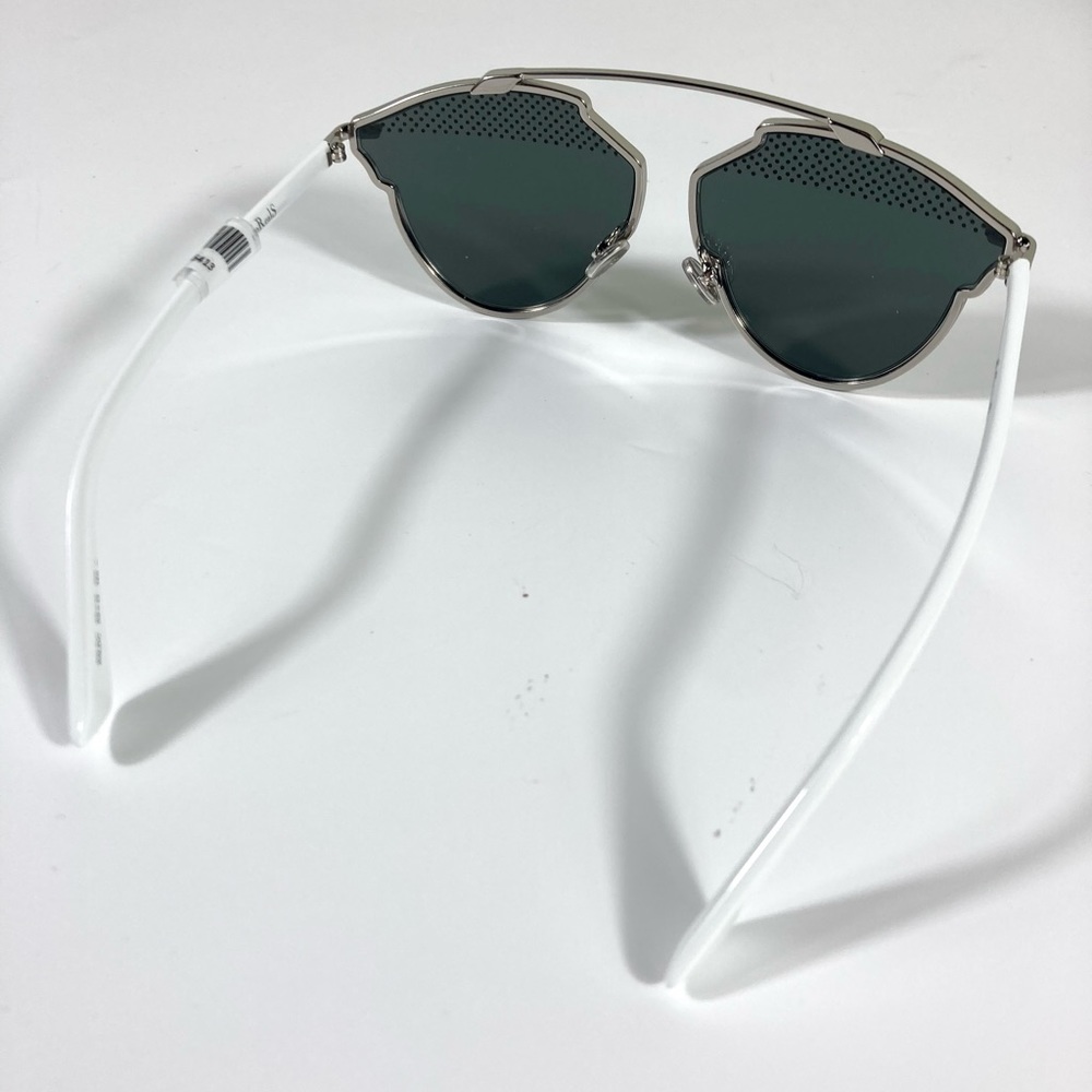 Christian Dior So RealS Studded 85LDC Palladium White Sunglasses Mirror NWT - Picture 11 of 17